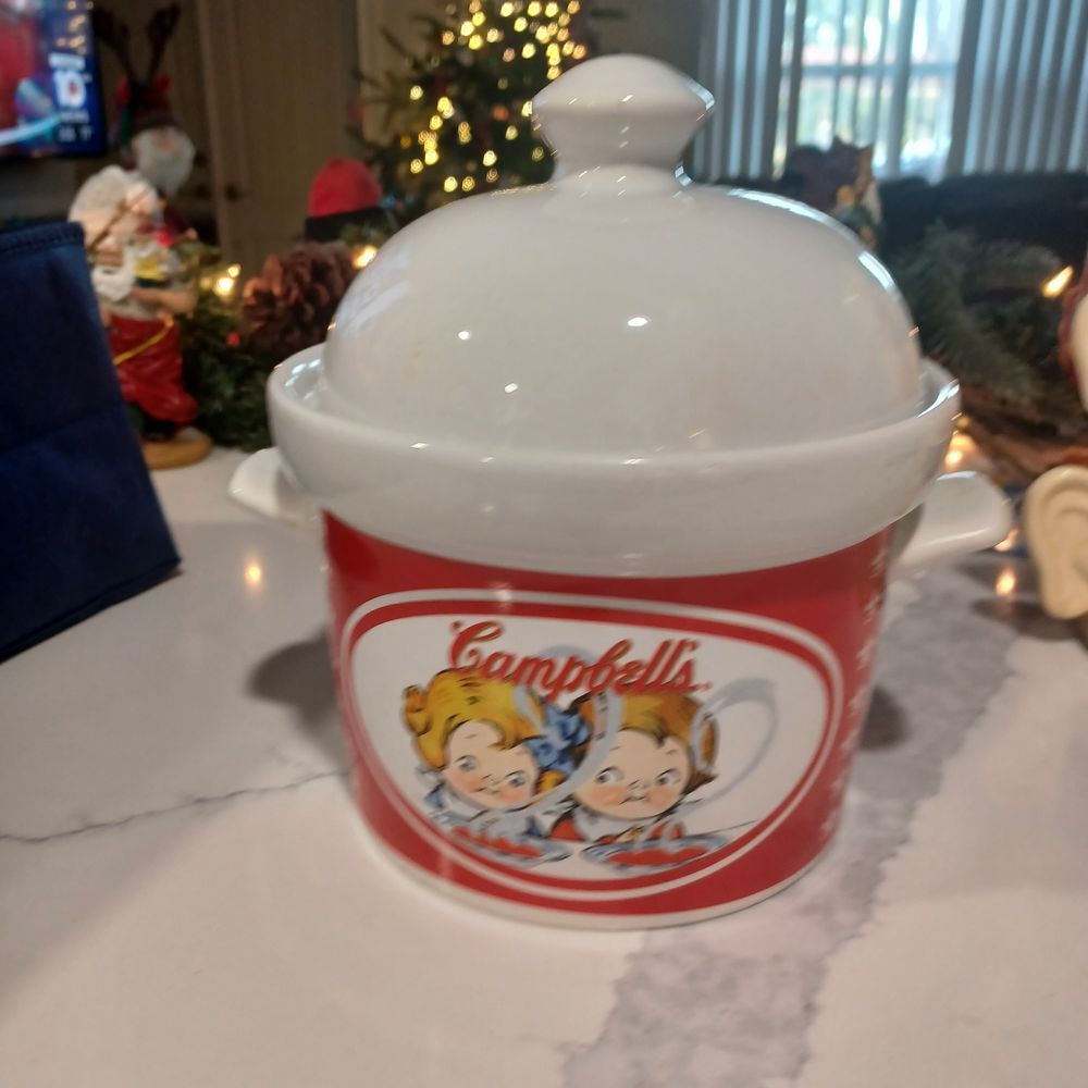 Campbells‎ soup crock